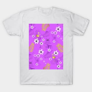 Dreamy Tropical Design T-Shirt